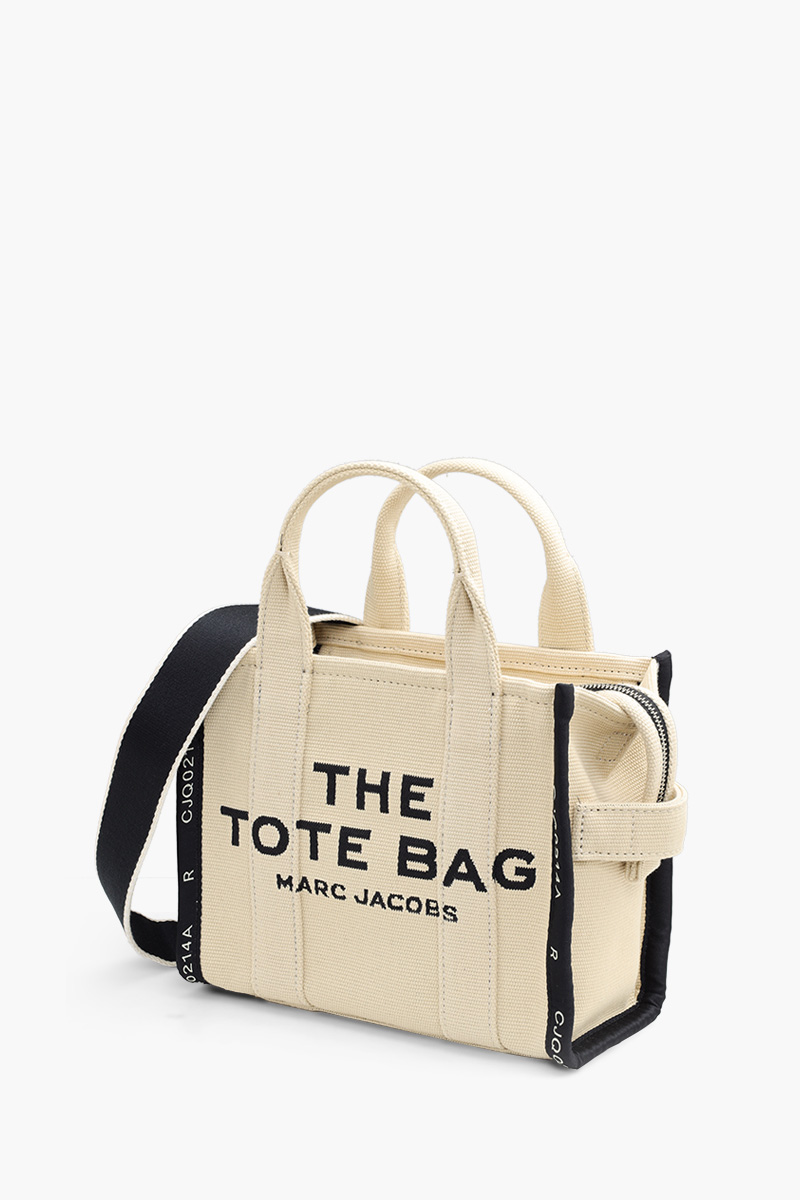 MARC JACOBS Mini The Jacquard Tote Bag in Warm Sand 2