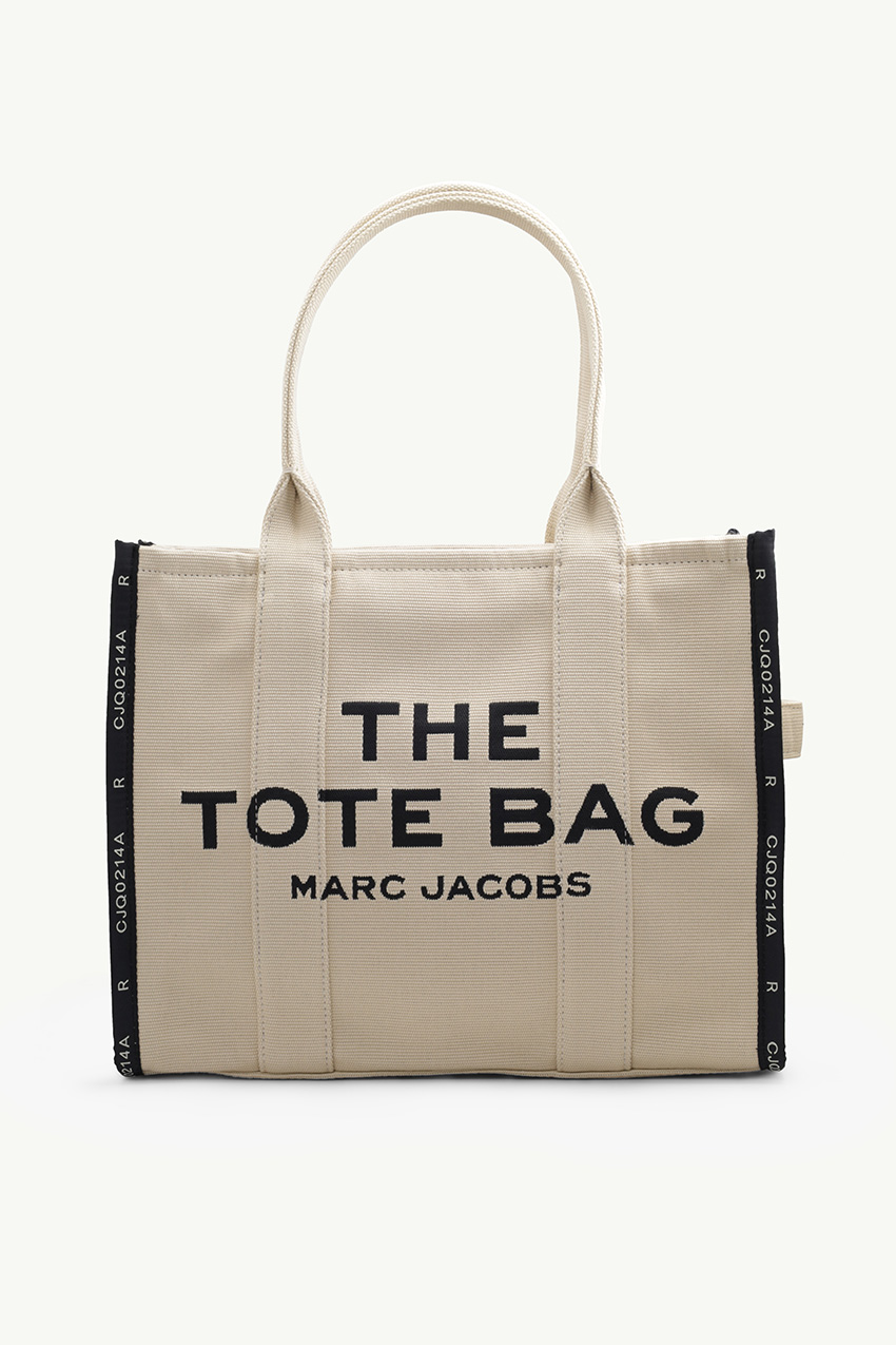 MARC JACOBS The Jacquard Tote Bag in Warm Sand 0