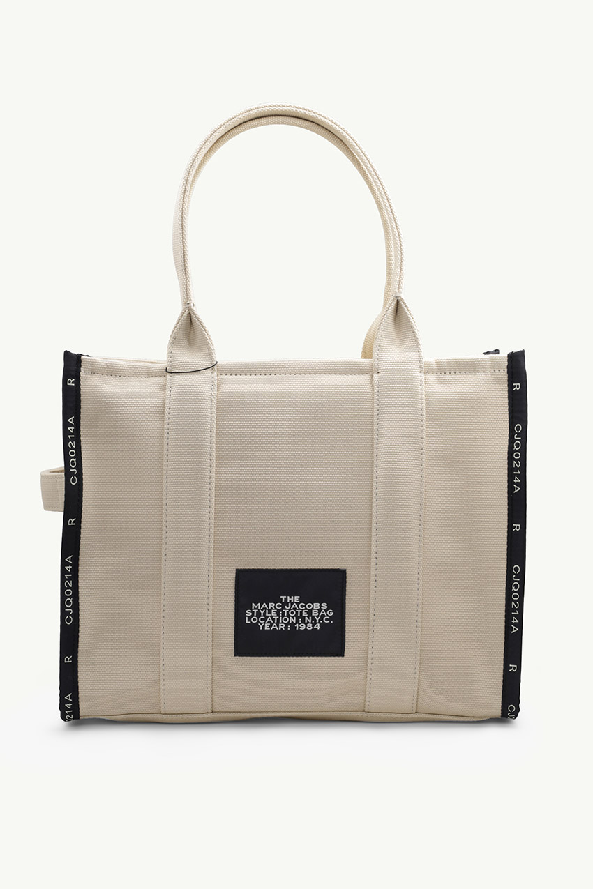 MARC JACOBS The Jacquard Tote Bag in Warm Sand 1