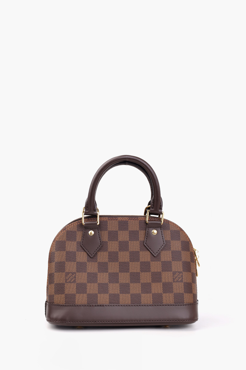 LOUIS VUITTON Alma BB Handbags in Brown Monogram Canvas 2