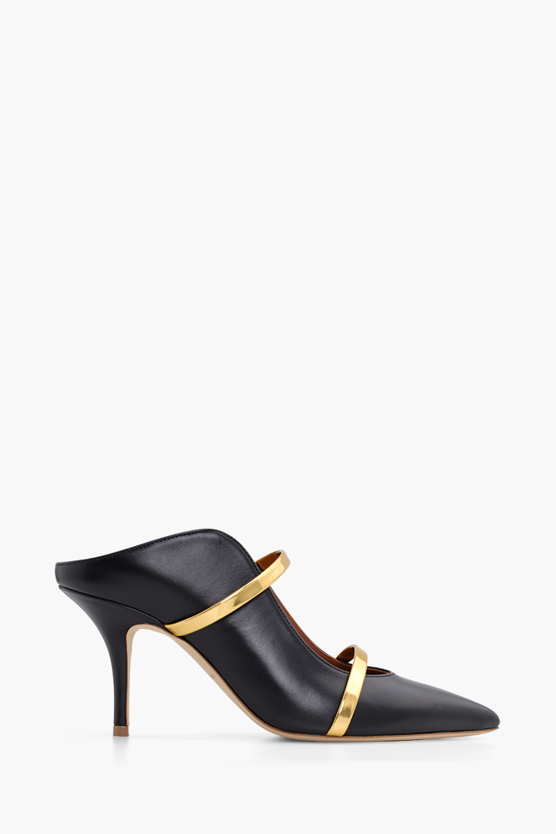 MALONE SOULIERS Maureen Pumps 70mm in Black/Gold 0