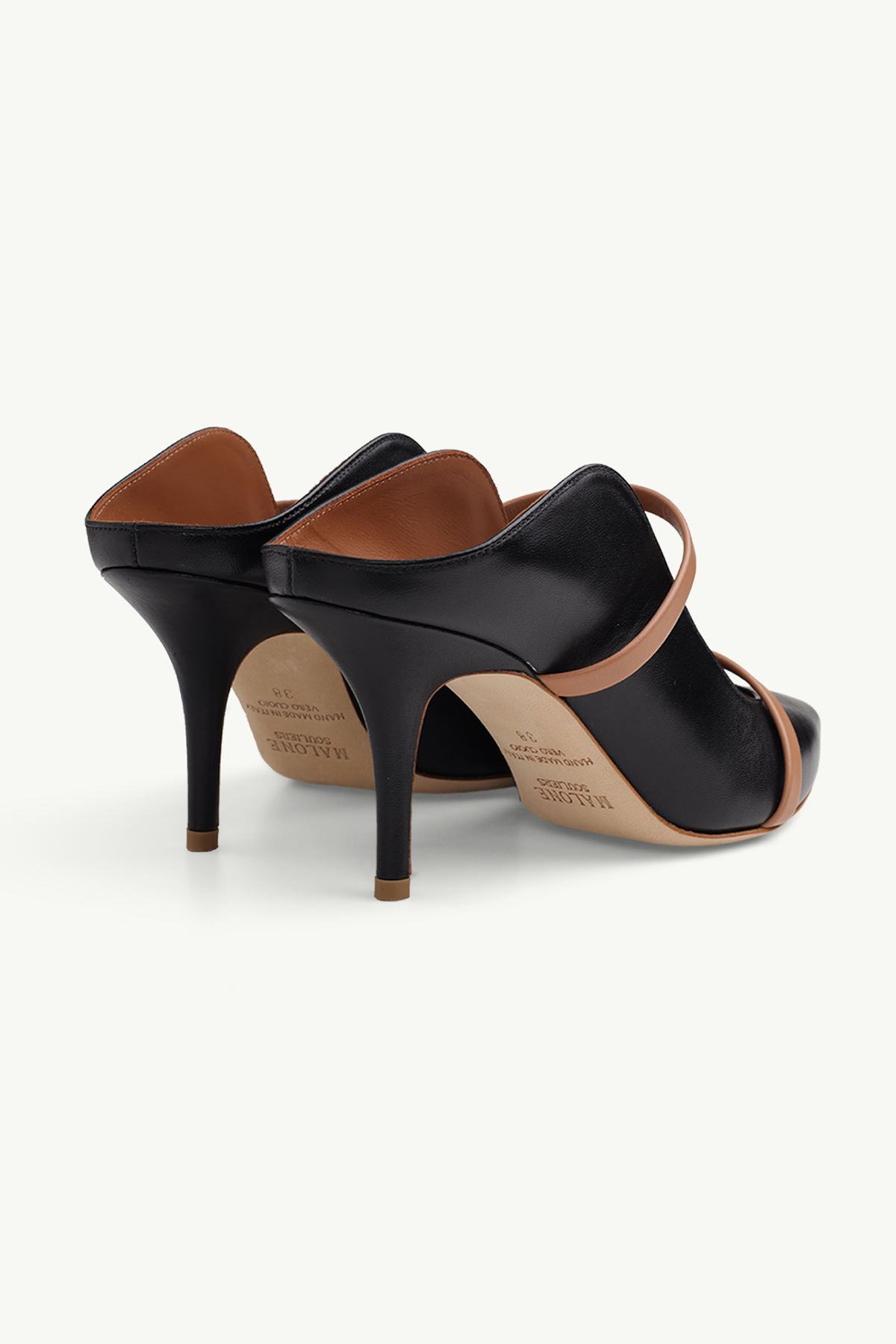 MALONE SOULIERS Maureen Pumps 70mm in Black/Nude 2