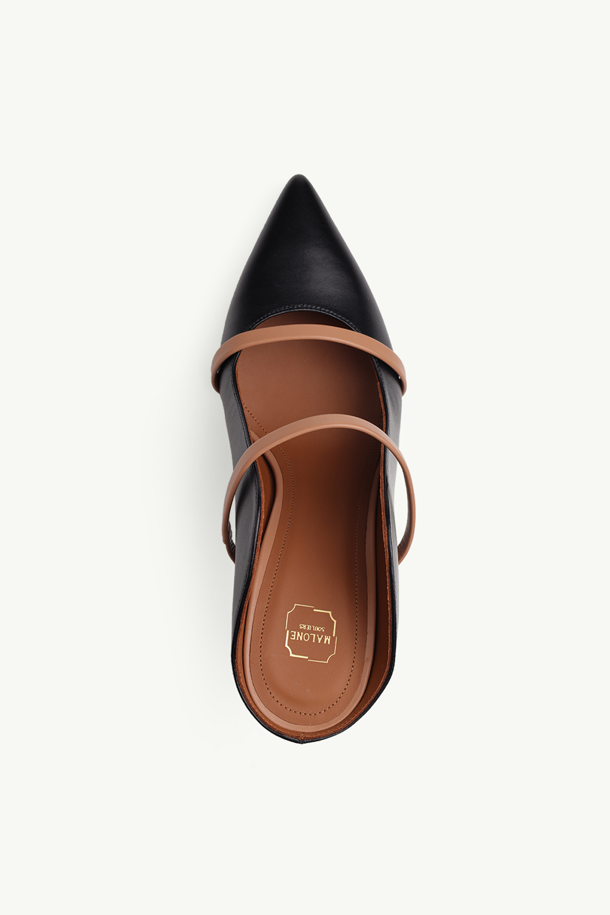 MALONE SOULIERS Maureen Pumps 70mm in Black/Nude 3