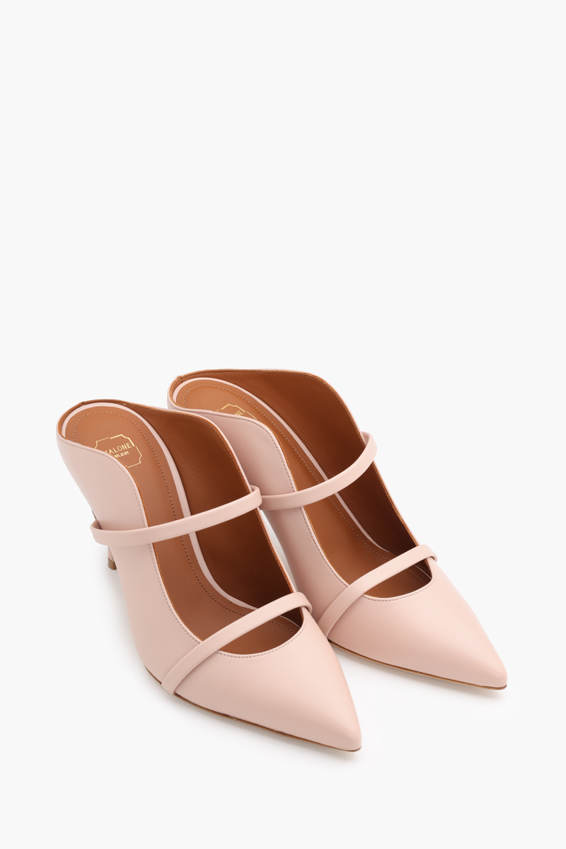 MALONE SOULIERS Maureen Pumps 70mm in Almond/Almond 1