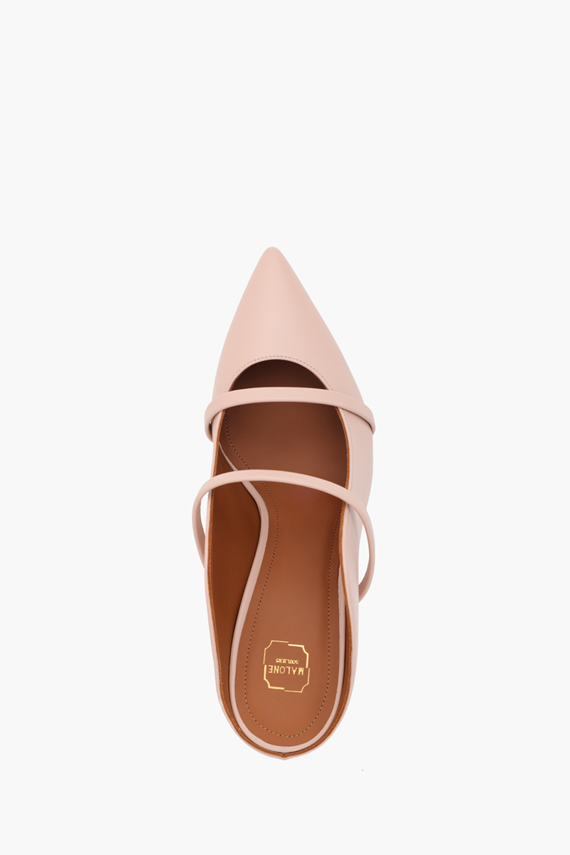 MALONE SOULIERS Maureen Pumps 70mm in Almond/Almond 3