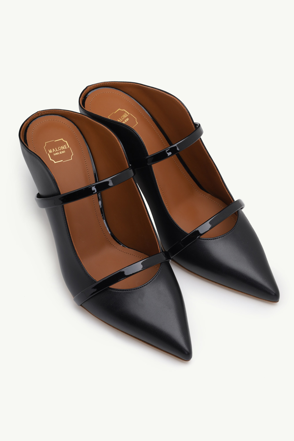 MALONE SOULIERS Maureen Pumps 70mm in All Black 1