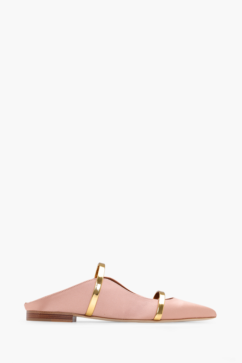 MALONE SOULIERS Maureen Mules in Blush/Gold 0