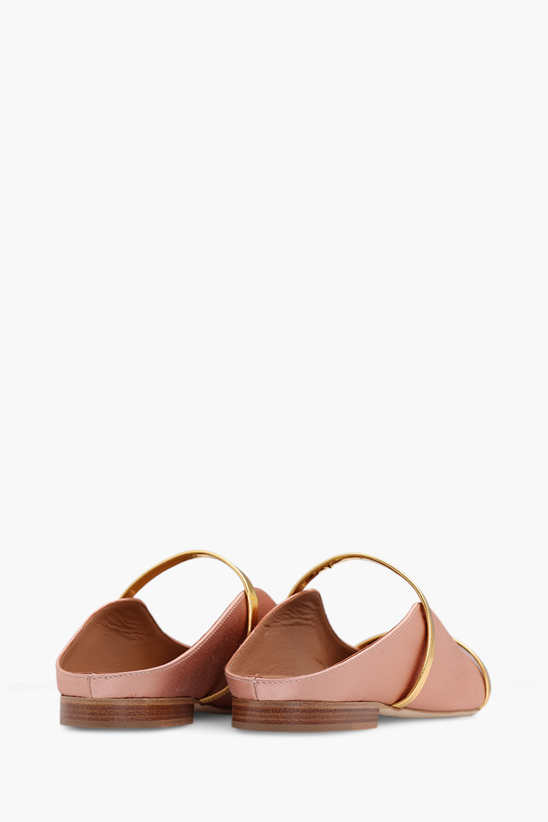 MALONE SOULIERS Maureen Mules in Blush/Gold 2