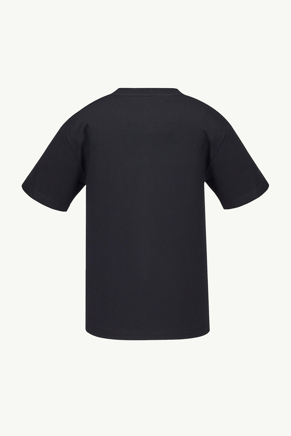 MCM Women Logo T-Shirt in Black 1