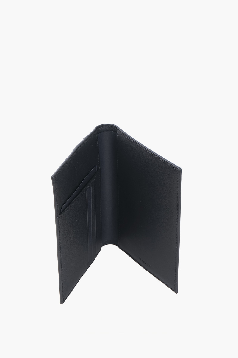 BALLY Mythos Passport Holder in Black Bovine Leather 3