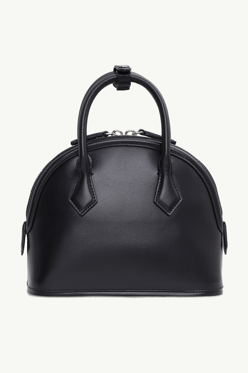 MCM Small Tracy Tote Bag in Black Leather 1