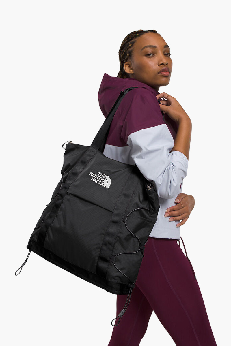 THE NORTH FACE Borealis Tote Bag in Black Reclyced Nylon 3