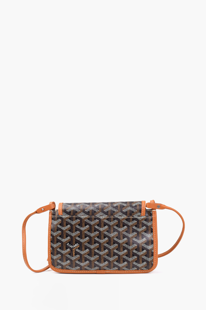 GOYARD Plumet Pocket Wallet in Black/Tan 2