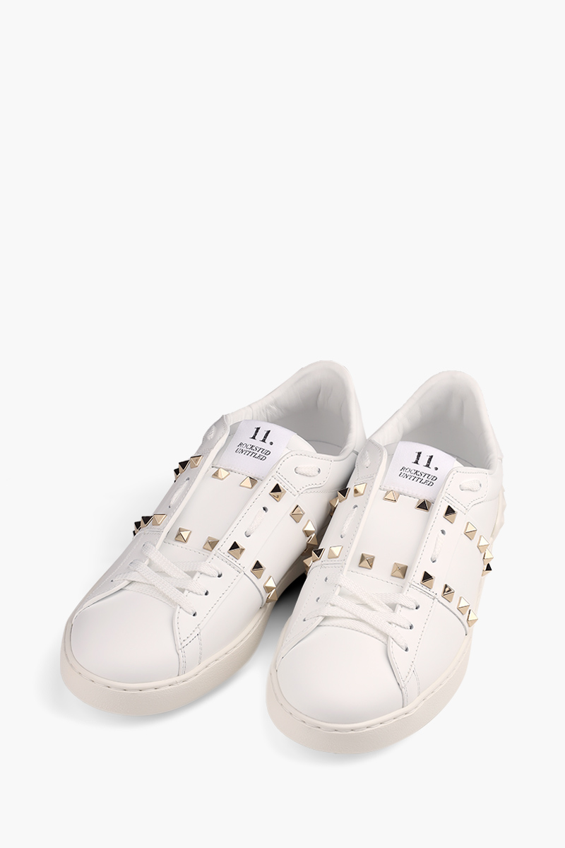 VALENTINO Men Untitled Open Sneakers in White 1