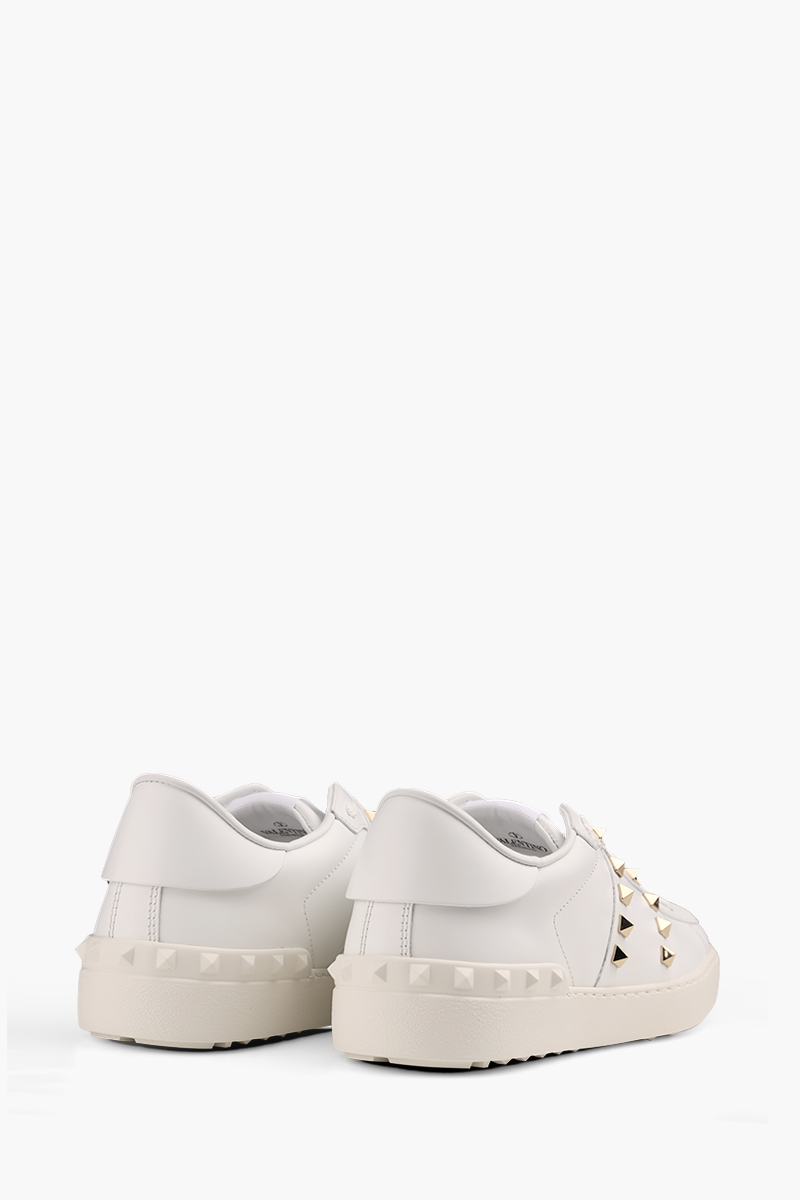 VALENTINO Men Untitled Open Sneakers in White 2