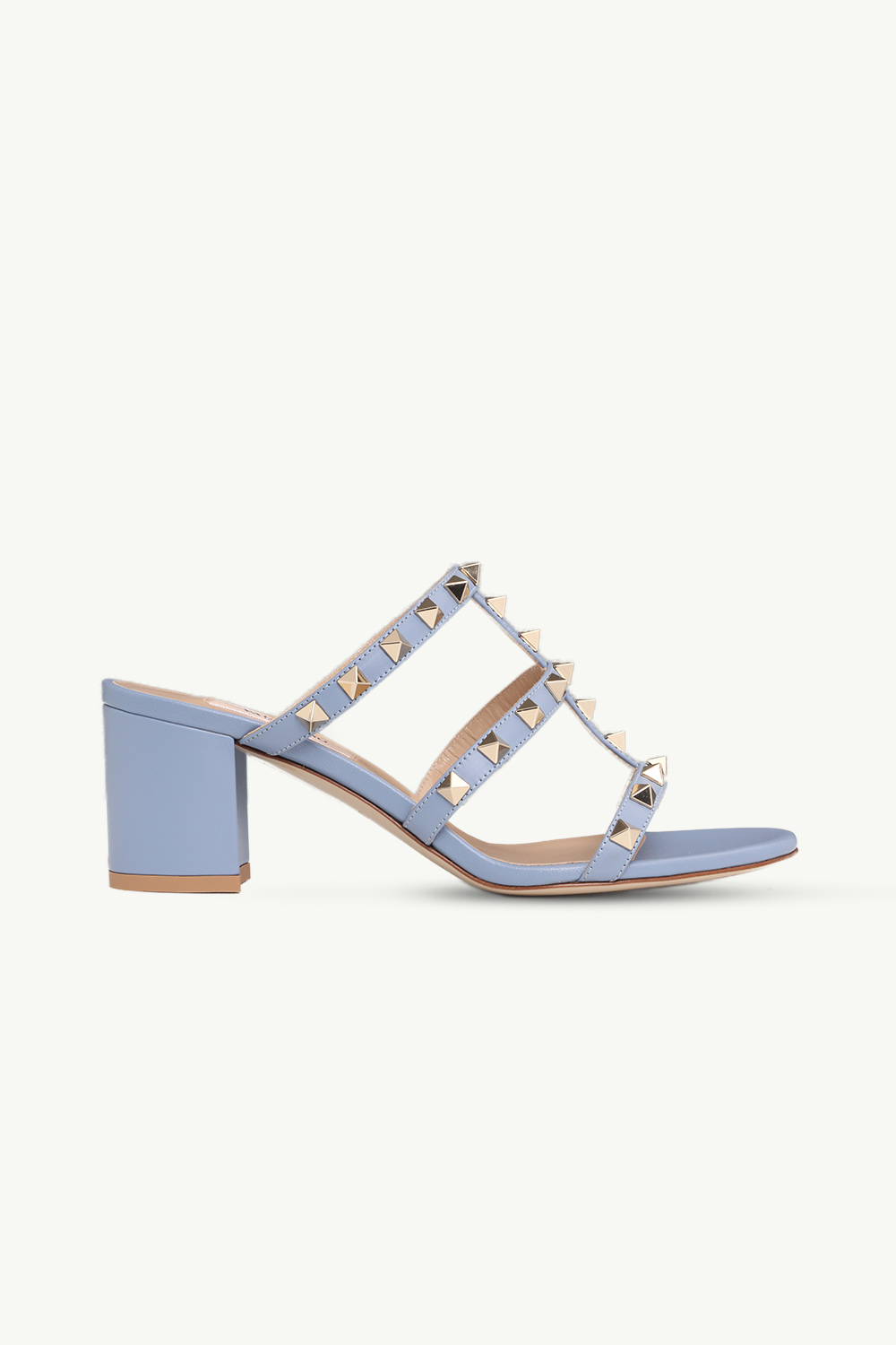 VALENTINO Rockstud 6cm Chunky Sandals in Niagara 0