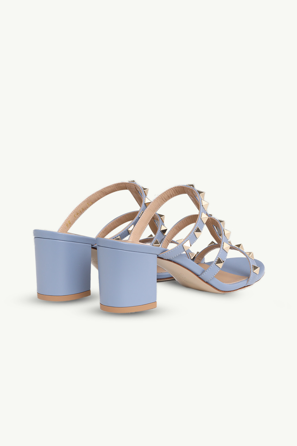 VALENTINO Rockstud 6cm Chunky Sandals in Niagara 2