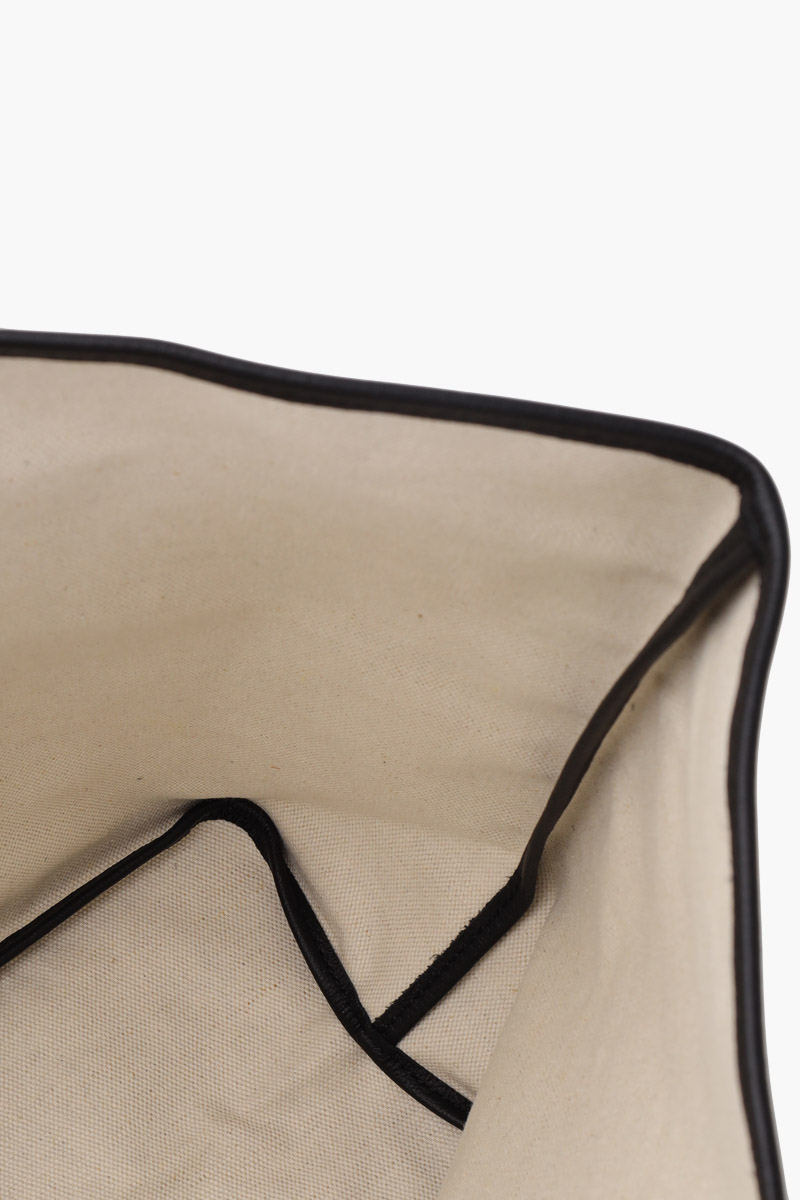 GOYARD Saint Louis PM Tote Bag in Black Goyardine Canvas x Chevroches Calfskin 3