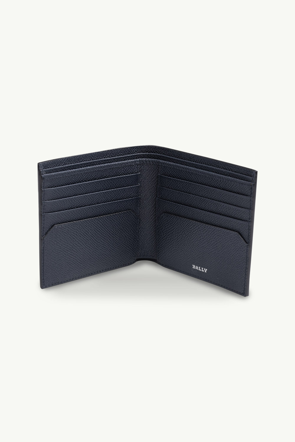 BALLY Men Trasai Bi-fold Wallet in New Blue with 8 Card Slots 3
