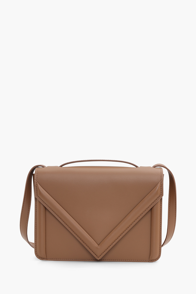 MANSUR GAVRIEL M Frame Box Bag in Desert Calf Leather 0