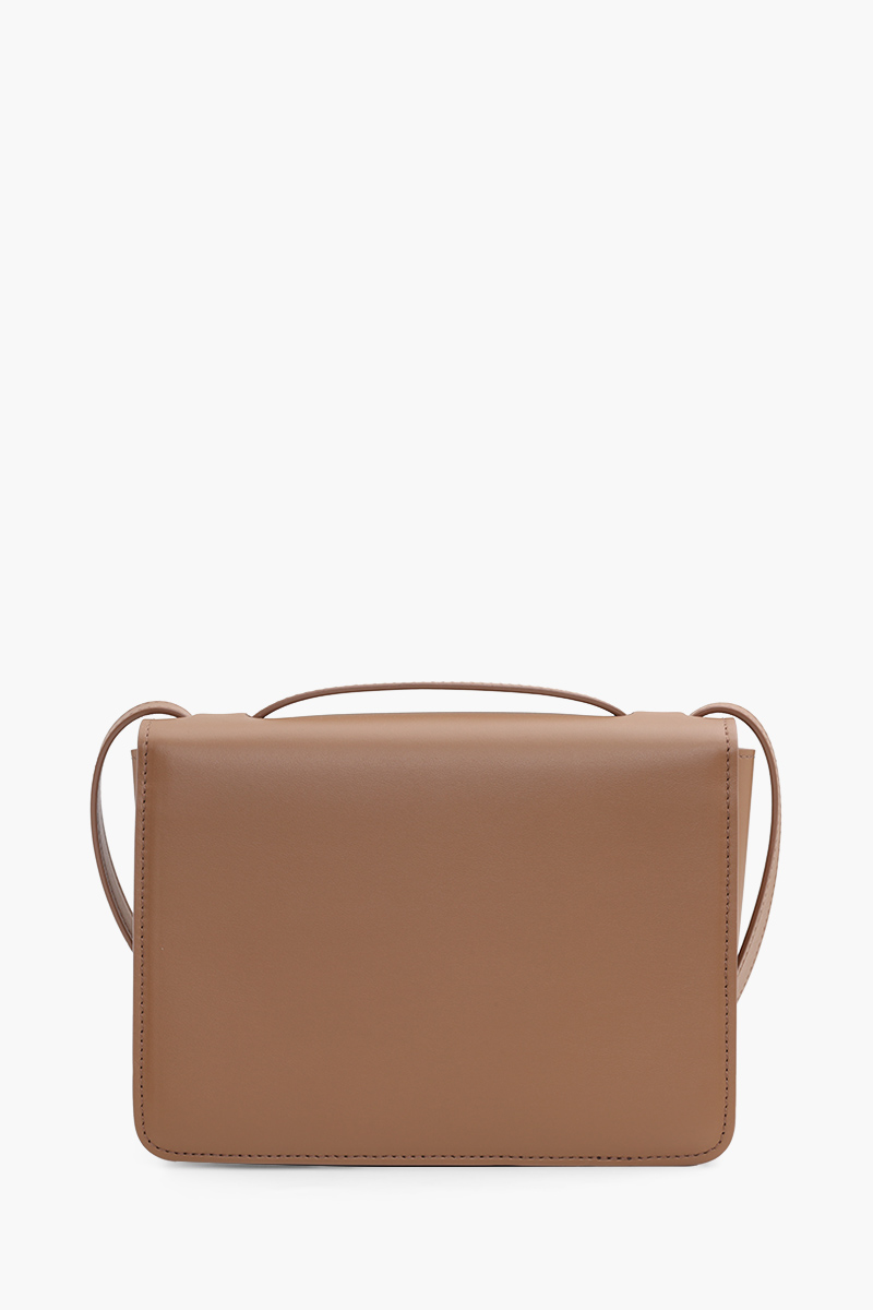 MANSUR GAVRIEL M Frame Box Bag in Desert Calf Leather 1