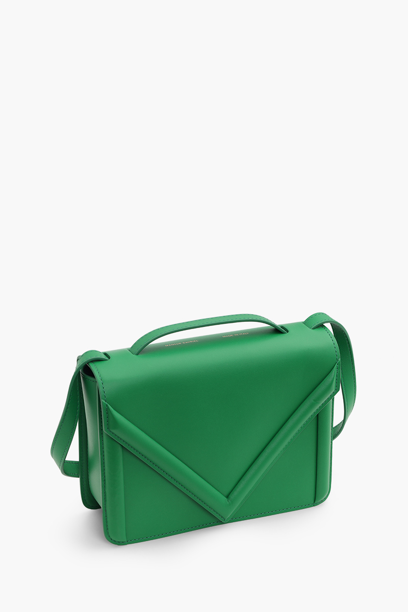 MANSUR GAVRIEL M Frame Box Bag in Grass Calf Leather 2