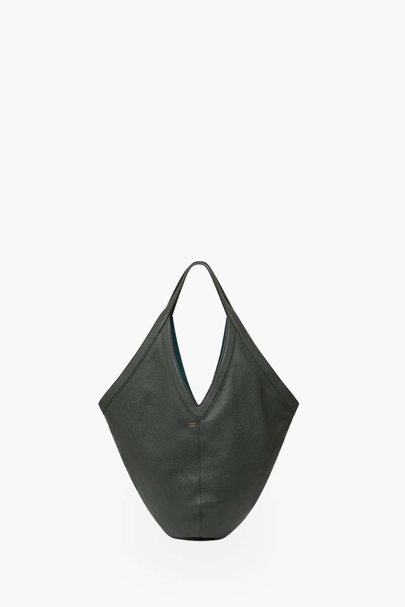 MANSUR GAVRIEL Soft M Hobo Tote Bag in Seaweed 0